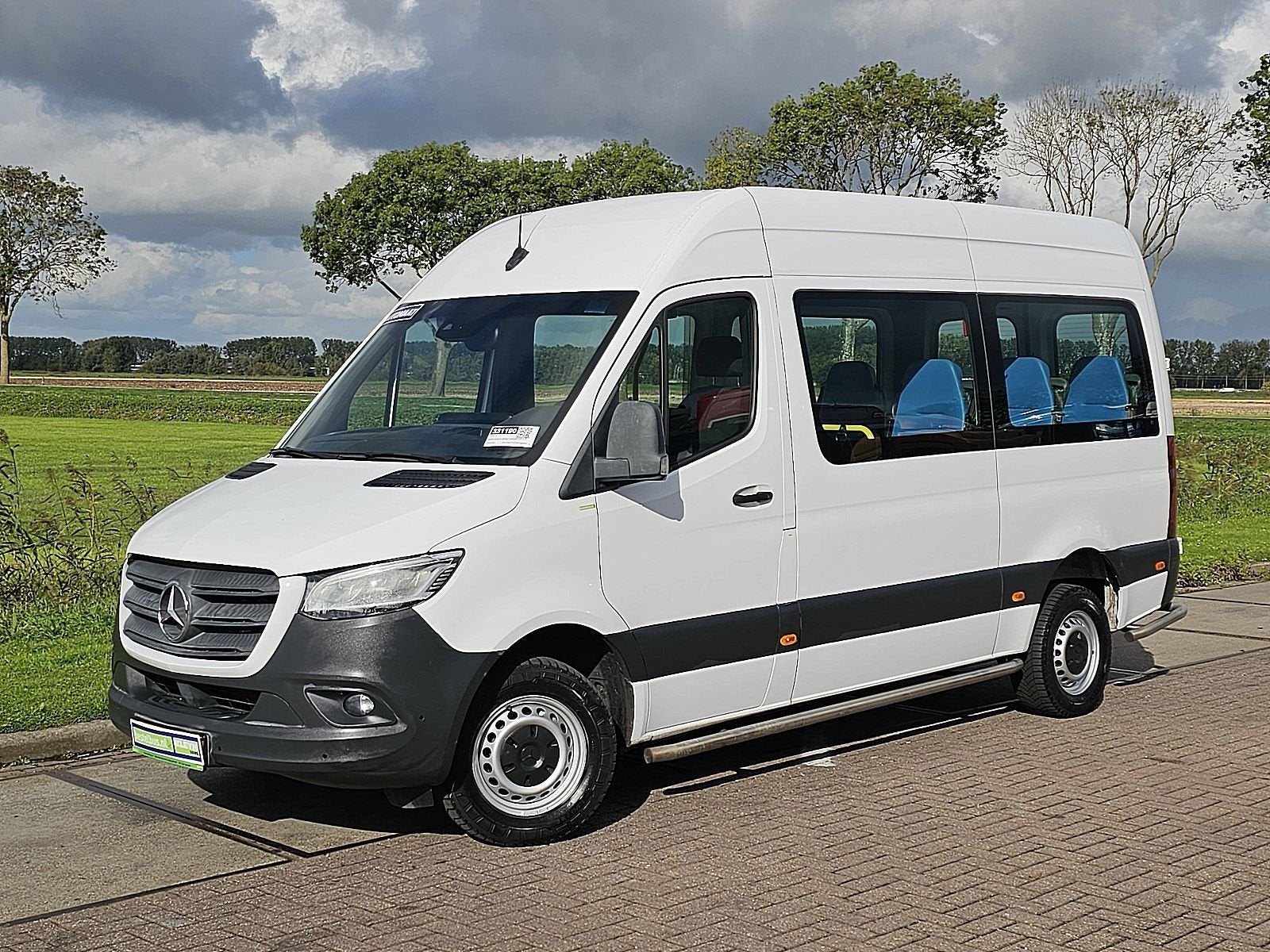 MERCEDES-BENZ SPRINTER 314 9 persoons LED inclusief 4447 res, Automaat, Overige carrosserieën, Wit, Mercedes-Benz