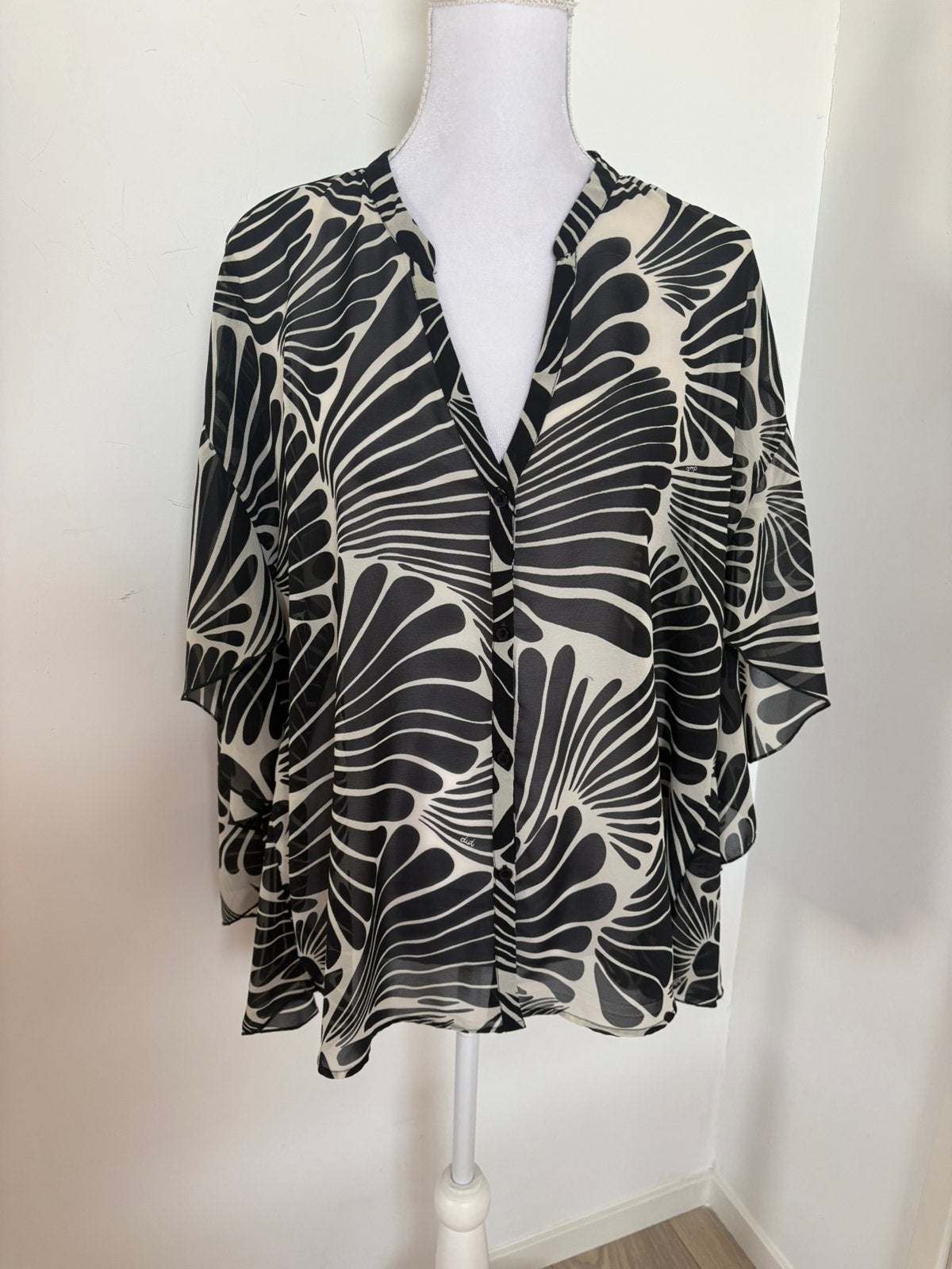 Heerlijke blouse - Didi - maat XXL - 1 keer gedragen!, Ophalen of Verzenden, Nieuw, Maat 42/44 (L), Zwart