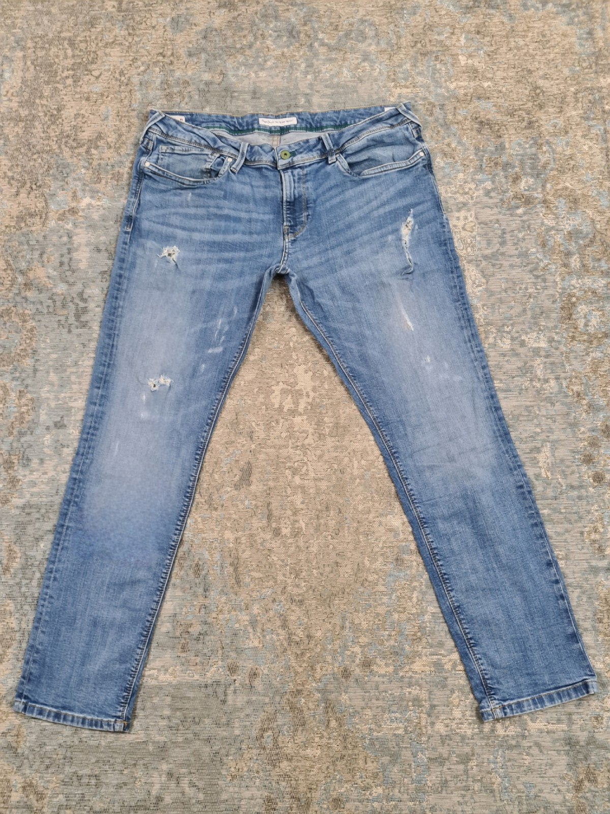 Pepe Jeans HATCH W40 L32 Slim STRETCH Bronno4032 Blauw, W36 - W38 (confectie 52/54), https://www.pepejeans.com/en_nl/Contact-us.html
