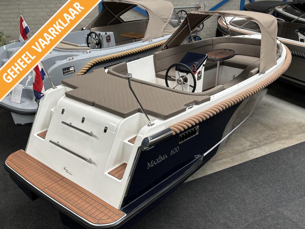 Vaarklaar Maxima 600 Tender met 30 pk Honda, Nieuw