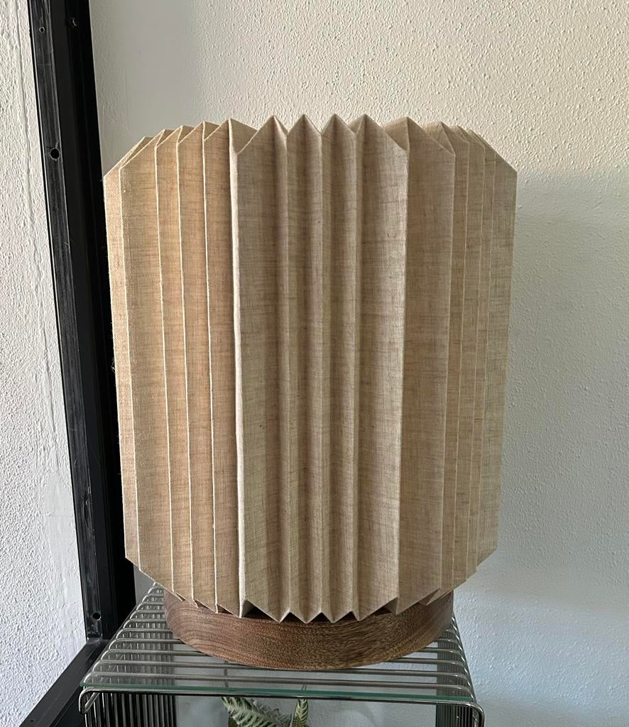Tafellamp Alba linen natural XL, Huis en Inrichting, Ophalen, Zo goed als nieuw, Minder dan 50 cm