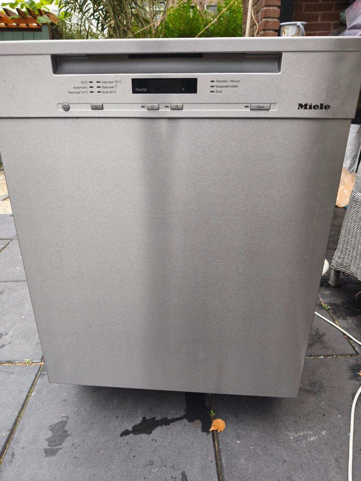 Miele vaatwasser met foutcode F24, Witgoed en Apparatuur, 60 cm of meer, Ophalen of Verzenden, Niet werkend, Vrijstaand
