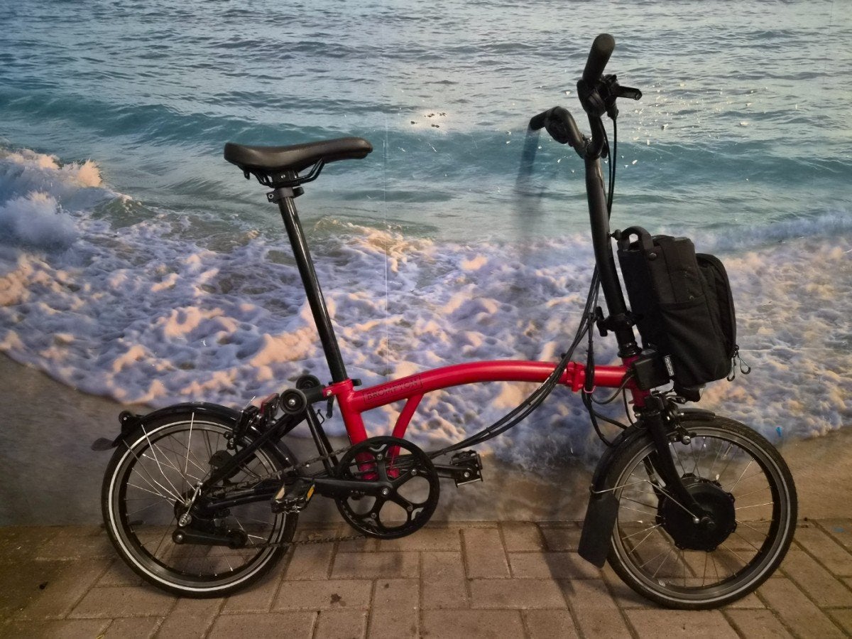 Brompton C-Line Electric, kleinste elektrische vou, Gebruikt, -, -, -