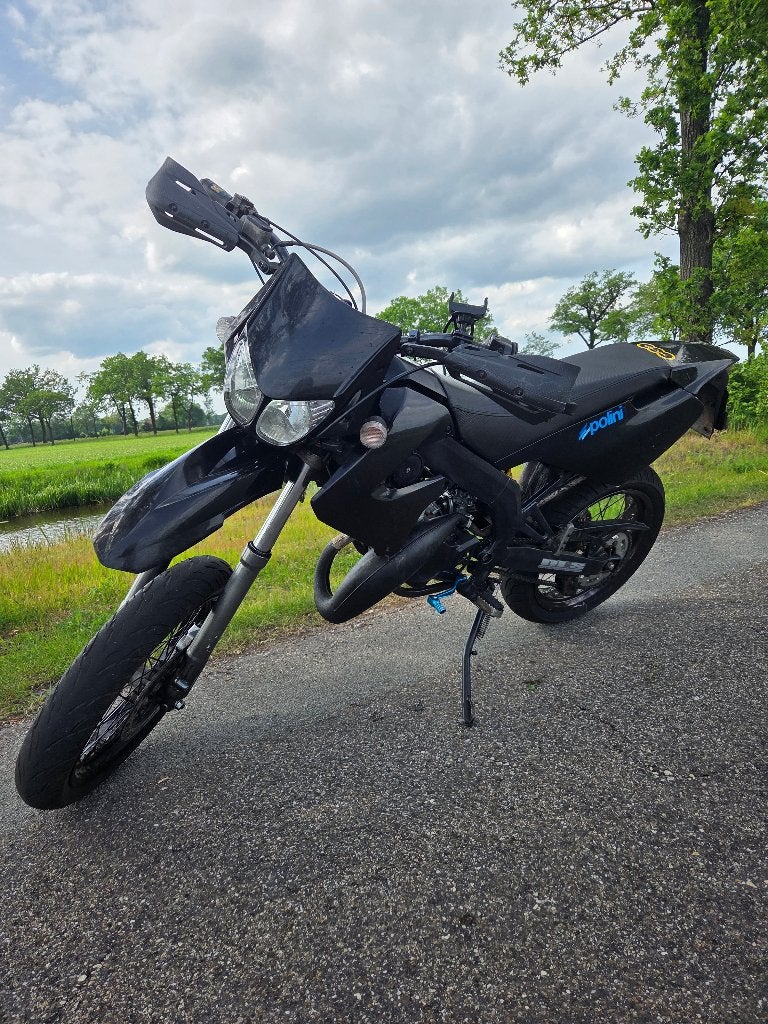 Derbi Senda SM 2009, Fietsen en Brommers, Ophalen, 6 versnellingen, Gebruikt, Maximaal 45 km/u