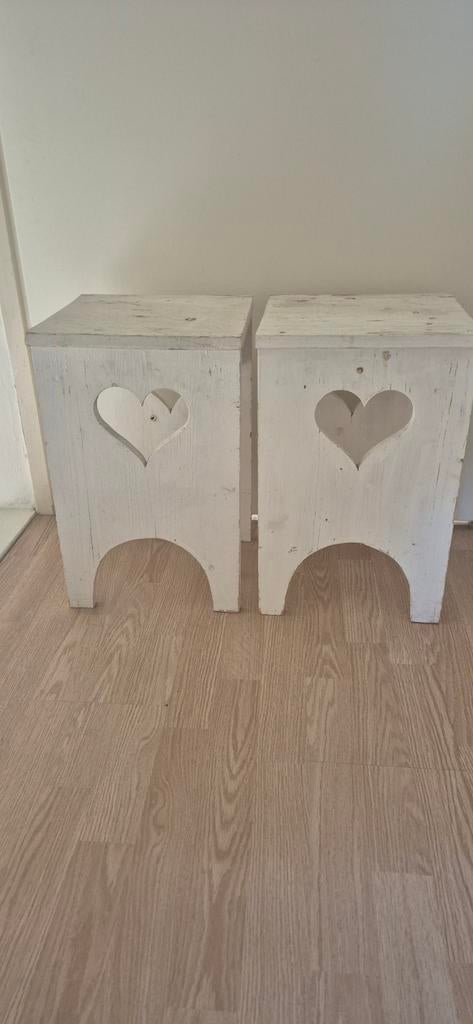 Landelijke bijzettafeltjes, Ophalen, Minder dan 45 cm, Minder dan 55 cm