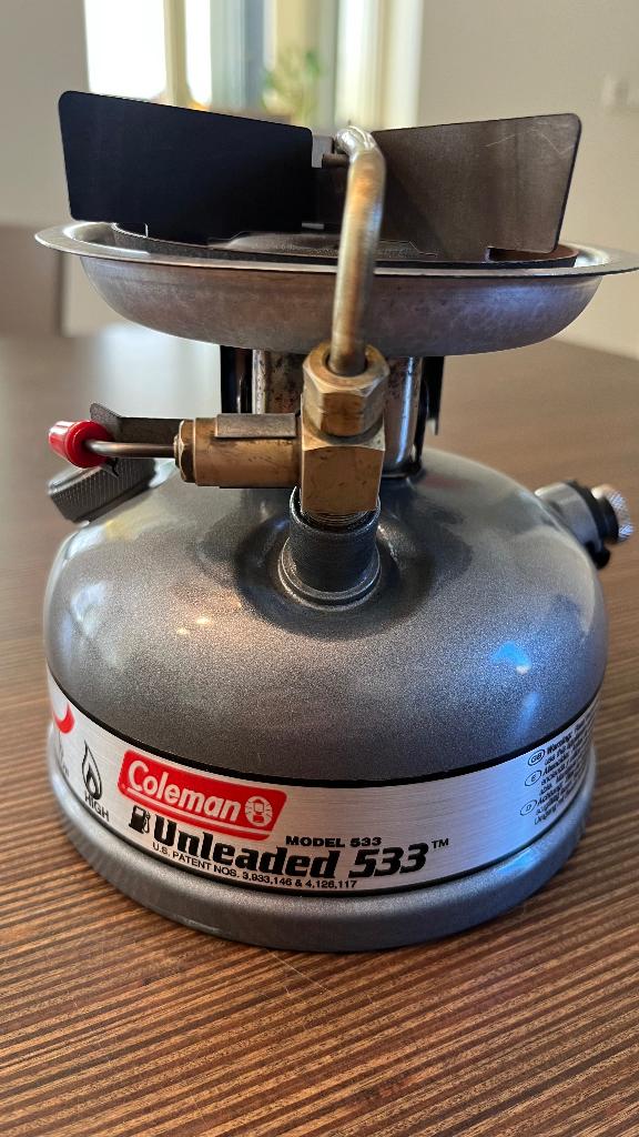 Coleman 533 Duel Fuel, Ophalen of Verzenden, Zo goed als nieuw