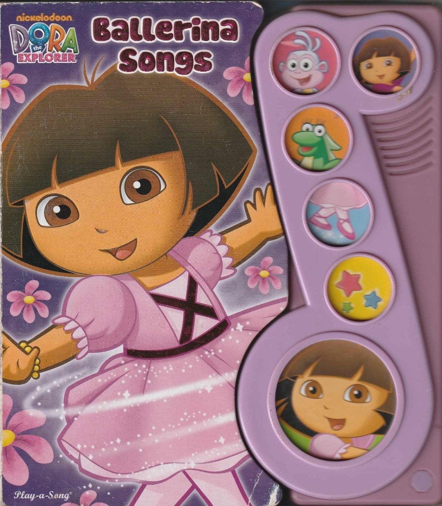 Dora the Explorer Ballerina Songs Little Music Note Book^^, Verzenden, Zo goed als nieuw