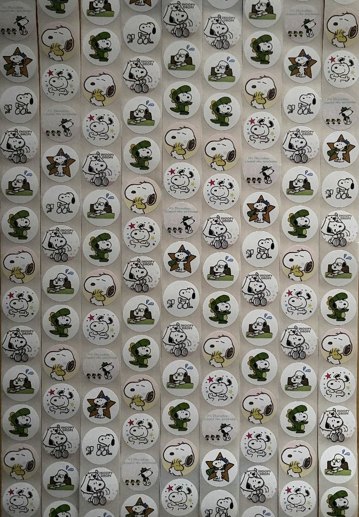 Snoopy stickers, Verzenden, Nieuw, Meerdere stickers