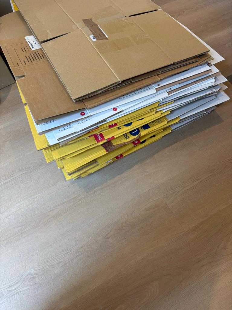 Verhuisdozen en inpakmateriaal, Ophalen, 40 tot 60 cm, 50 tot 75 cm, 35 tot 50 cm