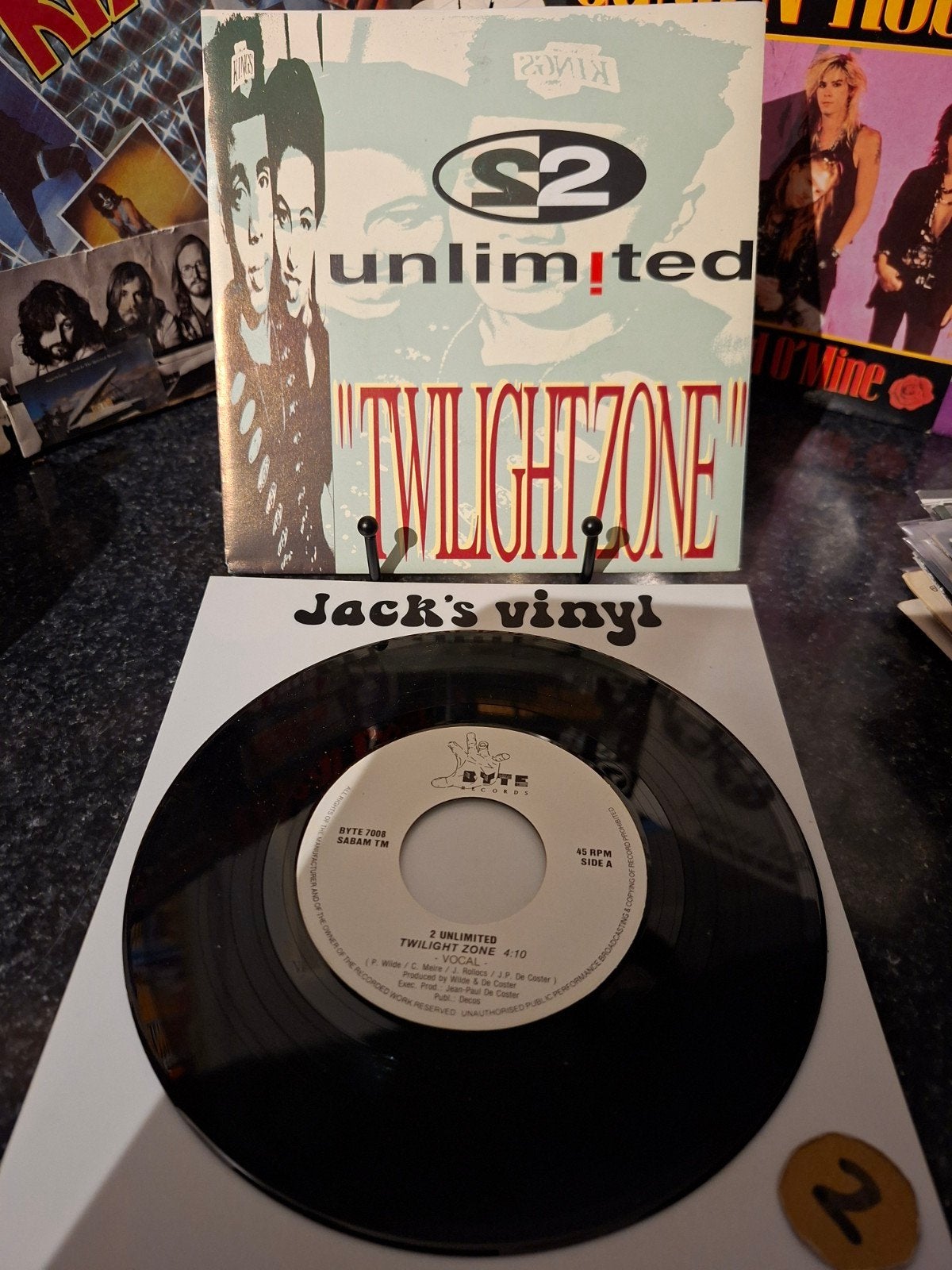 2 Unlimited - Twilight Zone 7 inch vinyl single 1992/2, 7 inch, Ophalen of Verzenden, Elektronisch, Overige typen