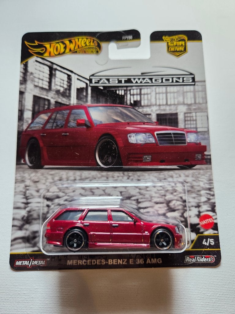 Hot Wheels Mercedes-Benz E 36, Hobby en Vrije tijd, Modelauto's | Overige schalen, Auto, Unknown, Nieuw, Ophalen of Verzenden