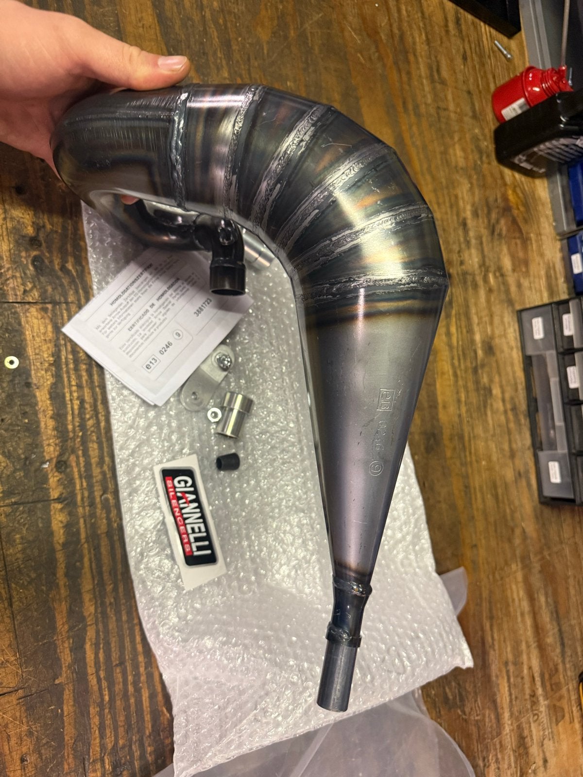 Giannelli uitlaat Yamaha DT 2004-2007 - Nieuw, Nieuw, Uitlaat, Yamaha, Yamaha