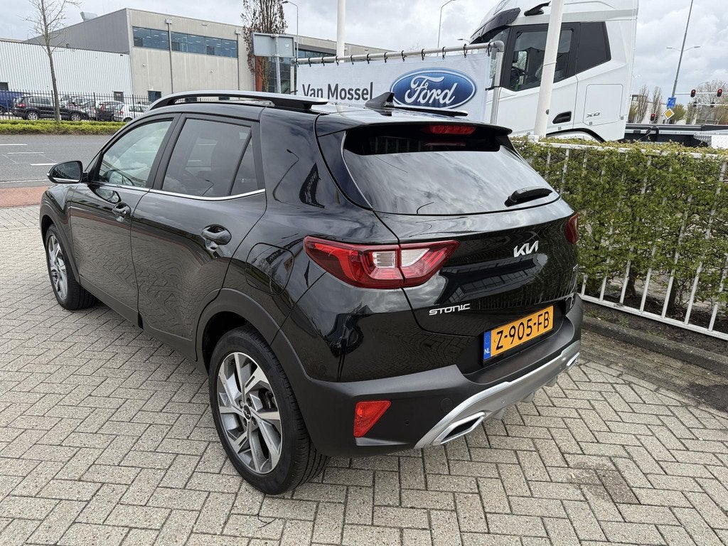 Kia Stonic 1.0 T-GDi MHEV GT-PlusLine, 450 kg, Gebruikt, Euro 6, Leder en Stof