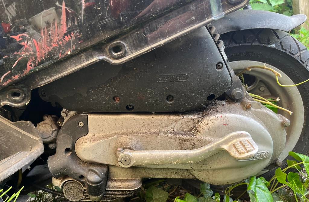 Piaggio 125cc 4 takt, Ophalen