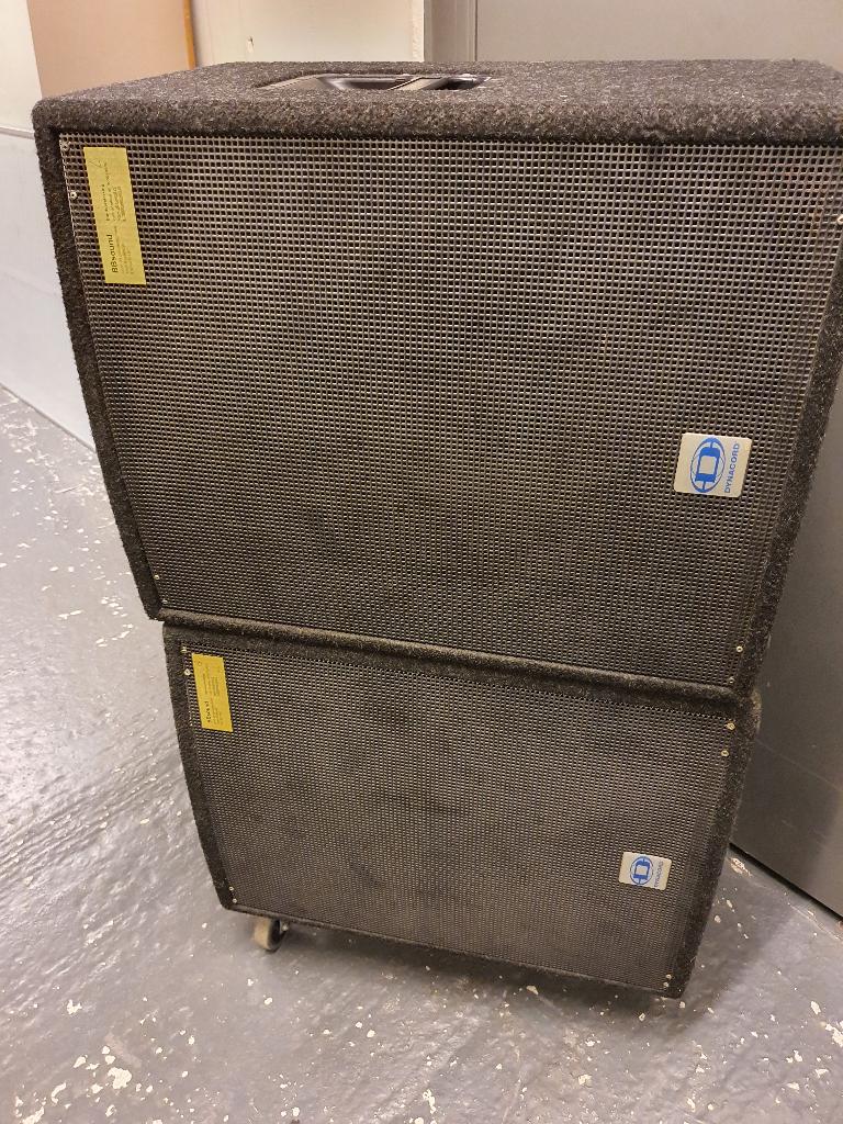 Dynacord A152 speakers, Gebruikt, Overige typen, 120 watt of meer, Ophalen