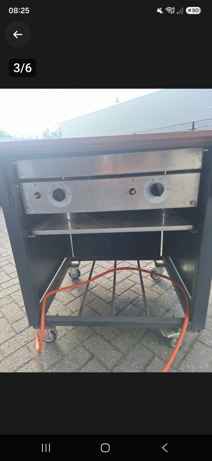 Professionele BBQ - Zware Kwaliteit - Zeer Goede Staat, Ophalen of Verzenden, Zo goed als nieuw