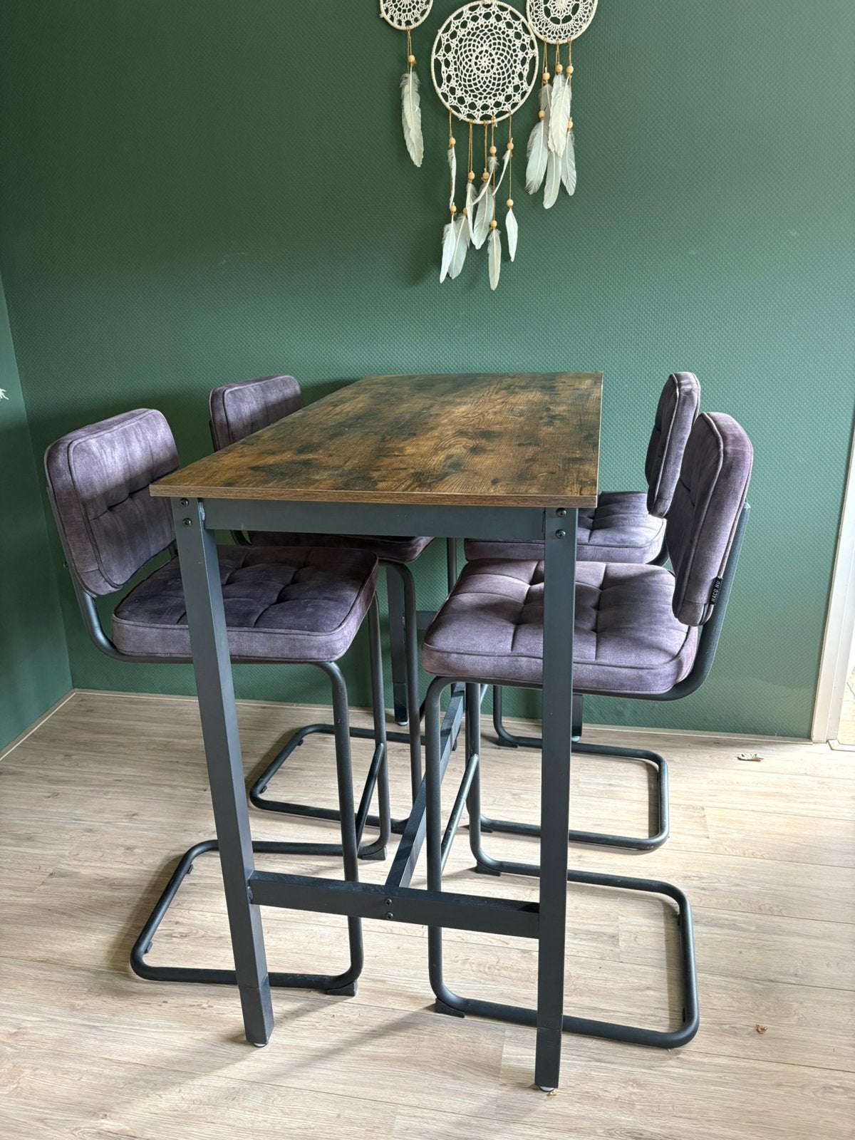 Bartafel met krukken, Huis en Inrichting, Barren, Ophalen, Gebruikt