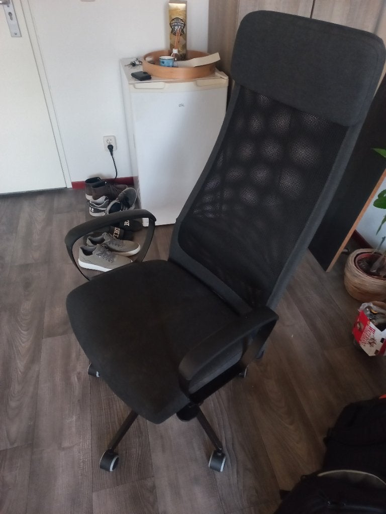 Bureaustoel ikea, Huis en Inrichting, Bureaustoelen, Ophalen, Gebruikt, Grijs, Bureaustoel