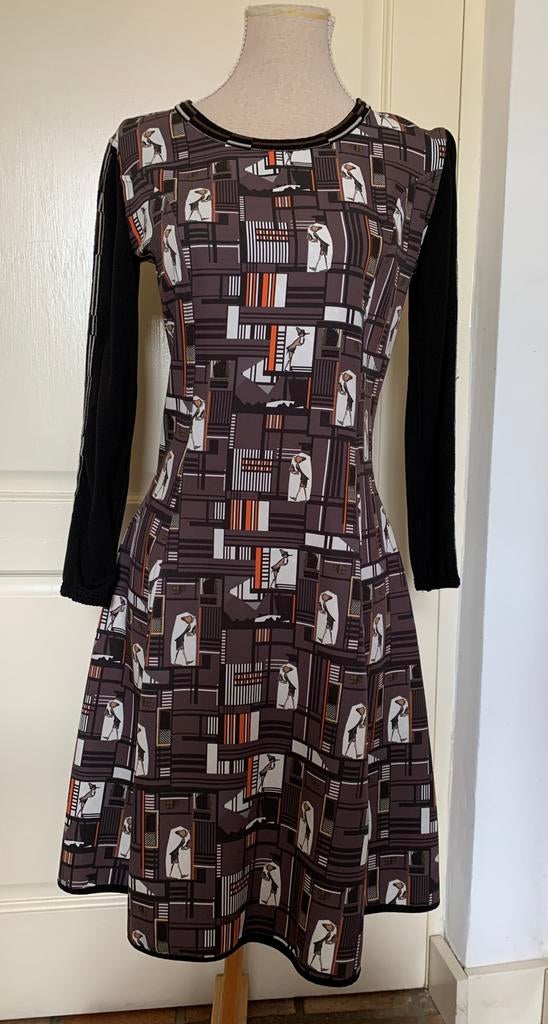 Unieke Y2K vintage jurk Pinokkio Save the Queen S., Overige kleuren, Ophalen of Verzenden, Zo goed als nieuw, Maat 36 (S)