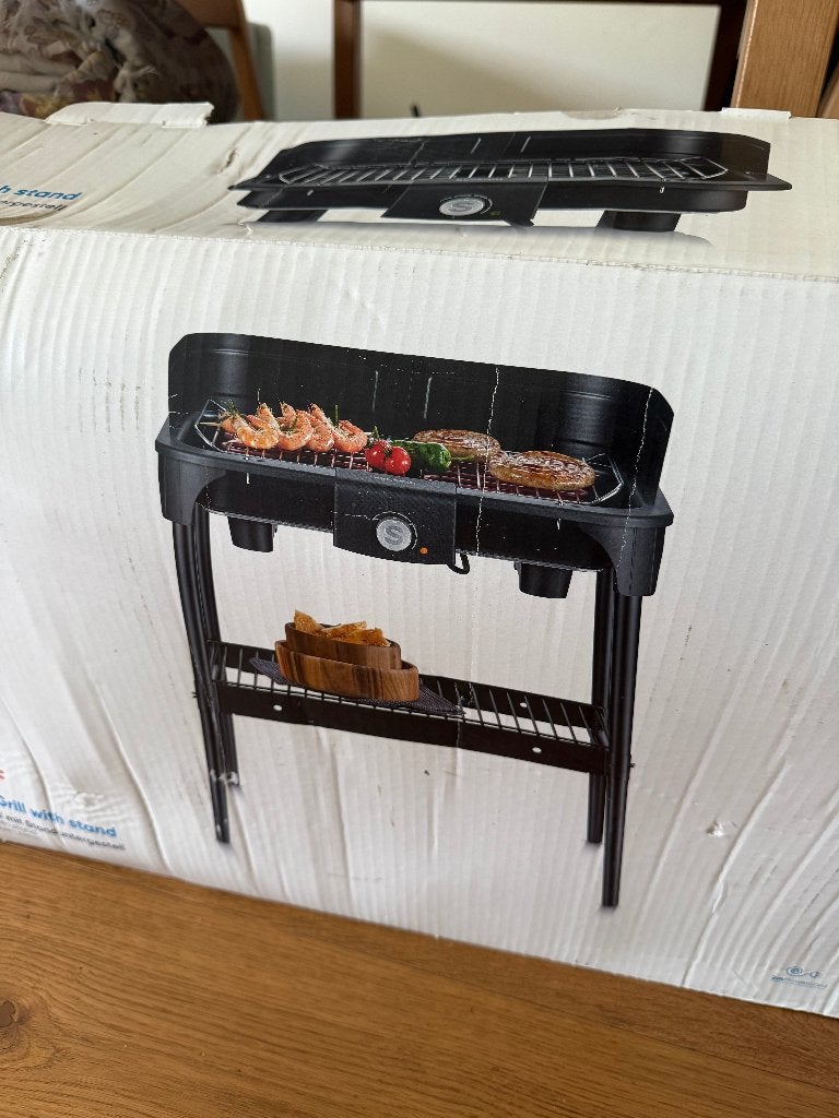Electric BBQ Grill, Ophalen, Gebruikt, Severin