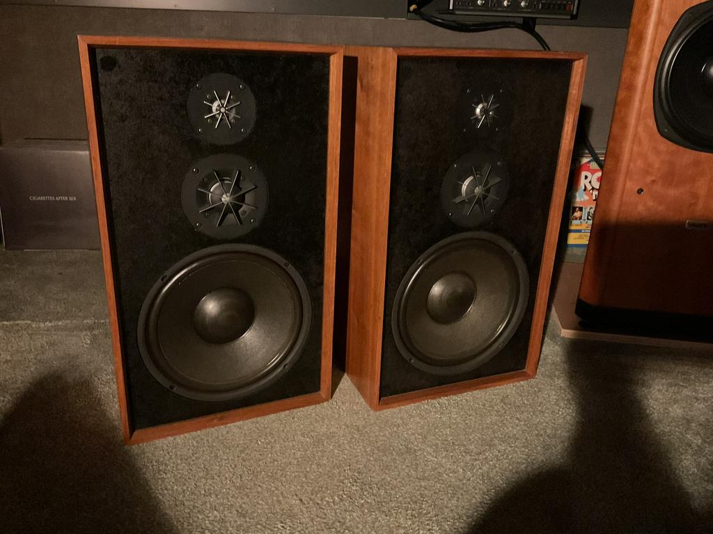 Pioneer CS-730 vintage speakers, Audio, Tv en Foto, Luidsprekers, Gebruikt, 60 tot 120 watt, Front, Rear of Stereo speakers, Ophalen