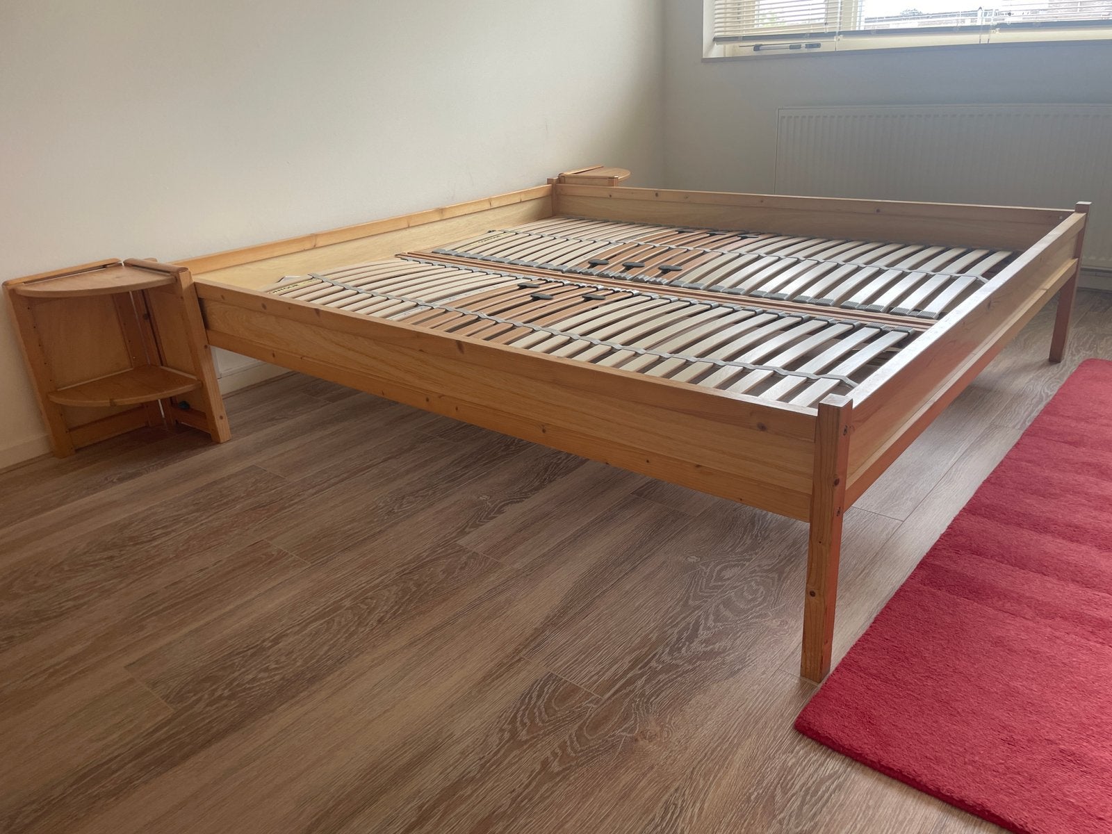 Gratis Lundia bed 180x200 zonder bodem, Ophalen, Tweepersoons, Zo goed als nieuw, 180 cm