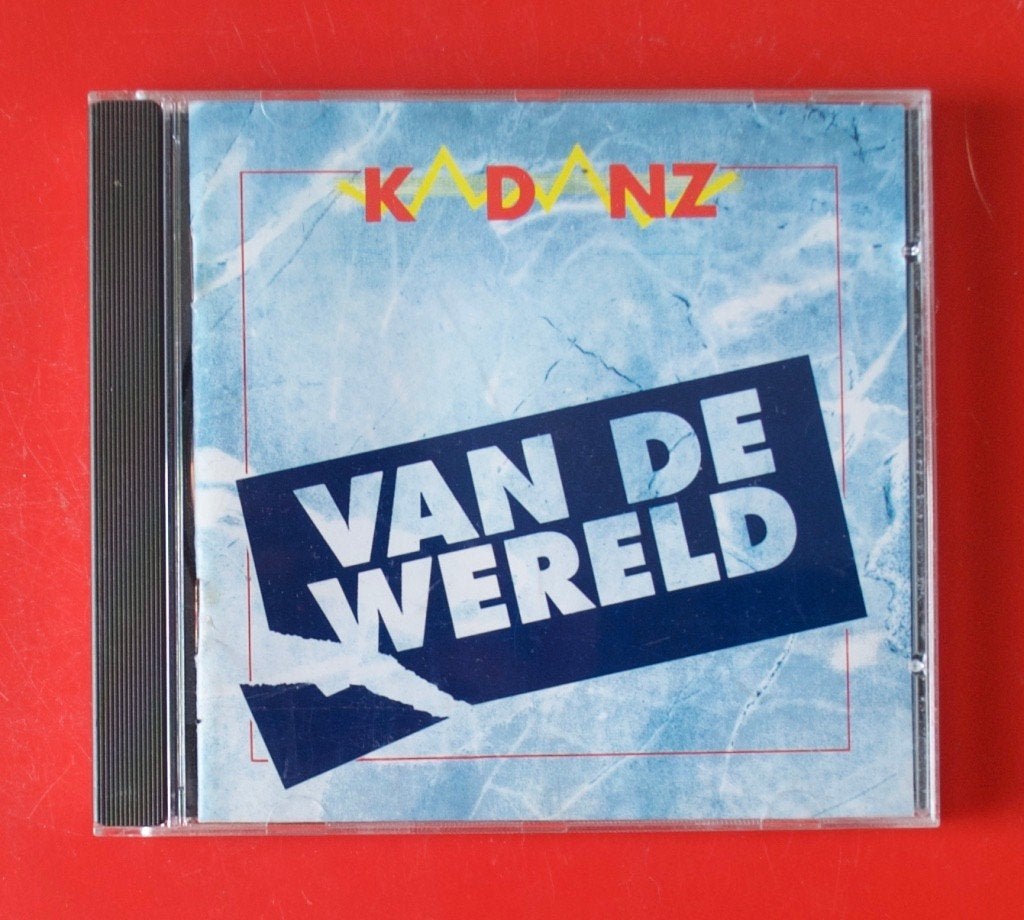 cd Kadanz Van de wereld uit 1990 Frank Bakker Eiland Merel, Ophalen of Verzenden, Gebruikt, Pop, Album