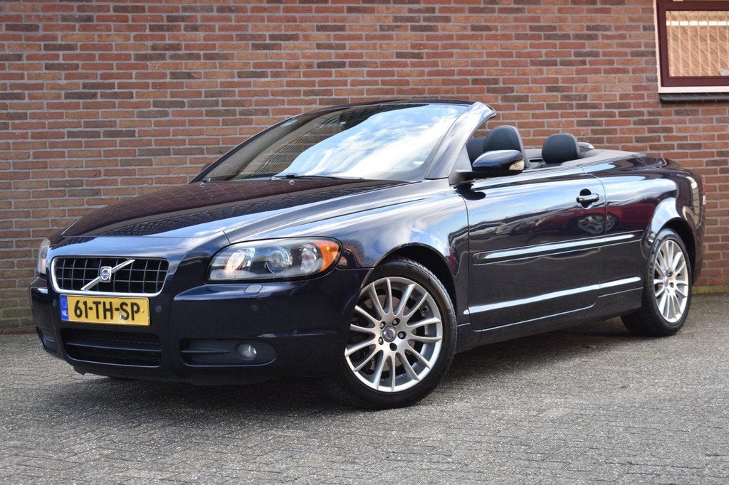 Volvo C70 Convertible 2.5 T5 Summum '06 Xenon Leder Clima Cr, C70, Gebruikt, Zwart, Cabriolet