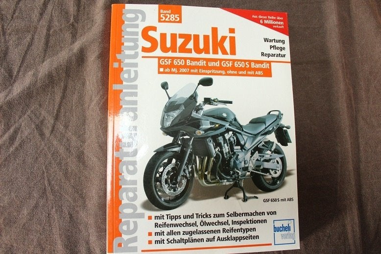 Suzuki GSF650 S Bandit vanaf 2007 werkplaatsboek, Ophalen of Verzenden, Suzuki
