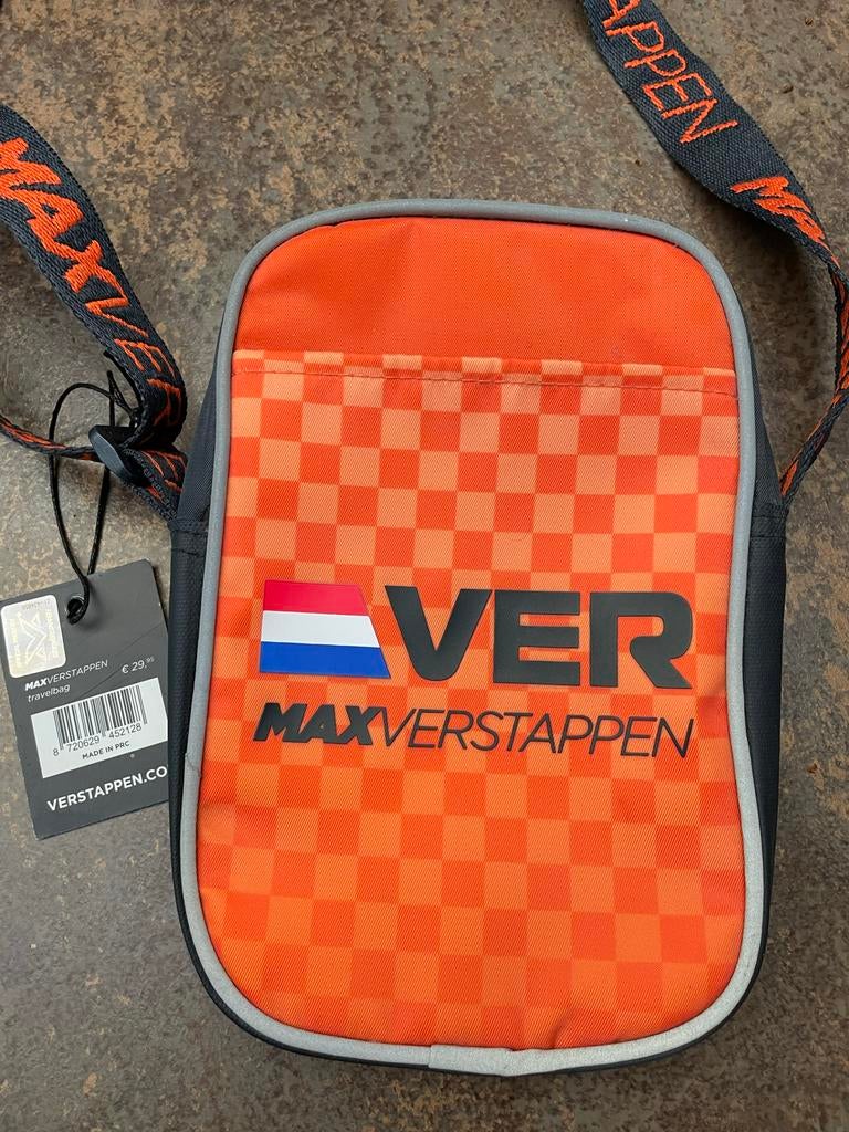 Max Verstappen schoudertas, Sieraden, Tassen en Uiterlijk, Ophalen of Verzenden, Nieuw, Oranje, Overige merken