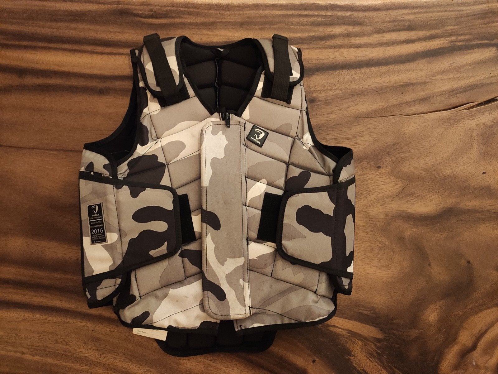 Horka bodyprotector volwassenen XS z.g.a.n. body protector, Horka, XS, Grijs, Dames