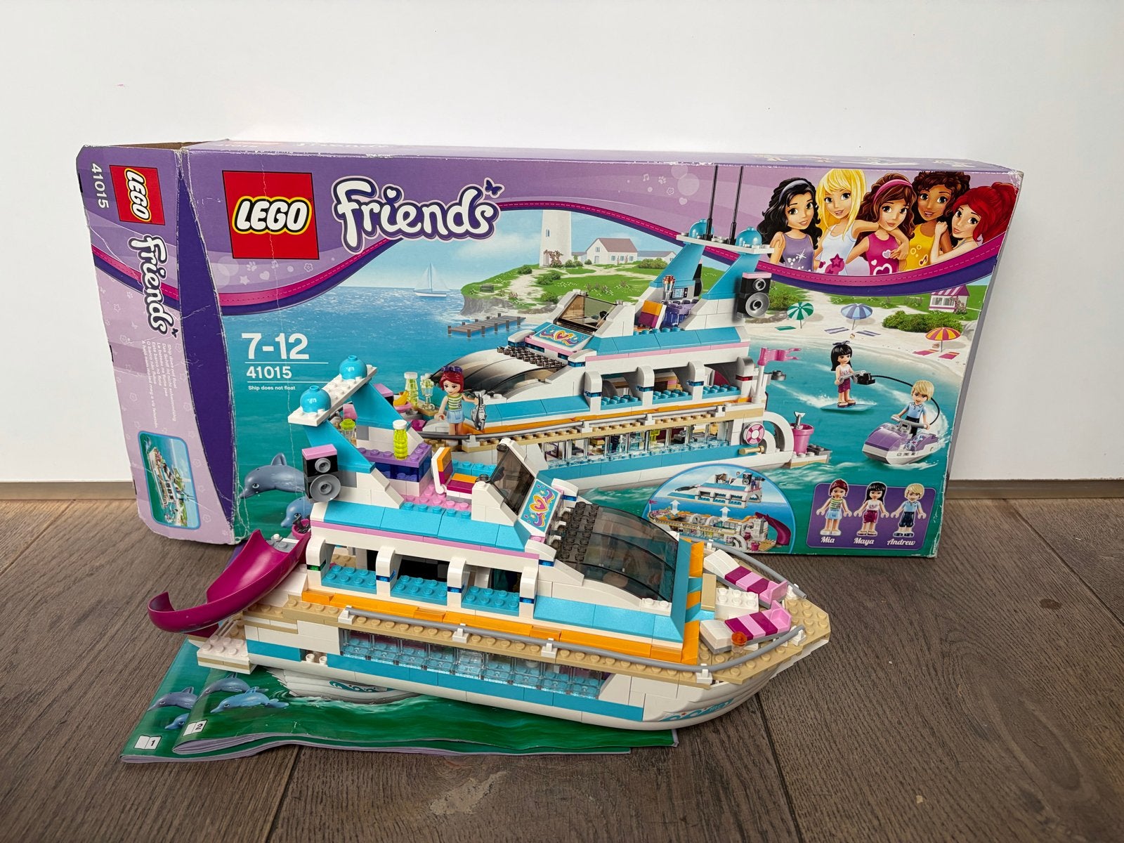 LEGO Friends 41015 Dolfijn Cruiser met doos, Ophalen, Gebruikt, Overige merken