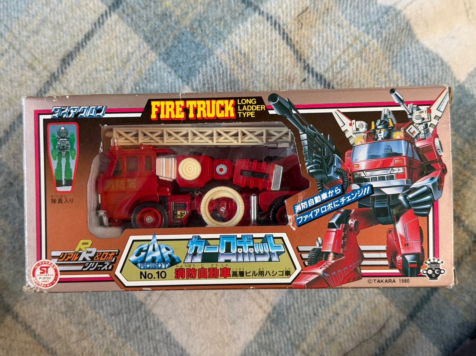 Transformers Takara Diaclone nr 10 Fire Truck (Inferno), Verzamelen, Transformers, G1, Ophalen of Verzenden, Gebruikt, Autobots