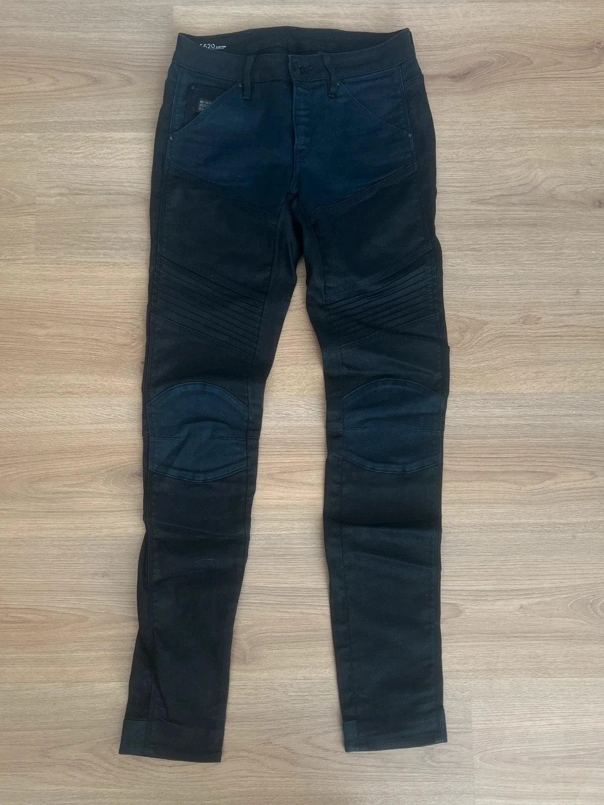 G-Star Raw 5620 mid skinny wmm 28/32, Ophalen of Verzenden, Zo goed als nieuw, Zwart, G-Star