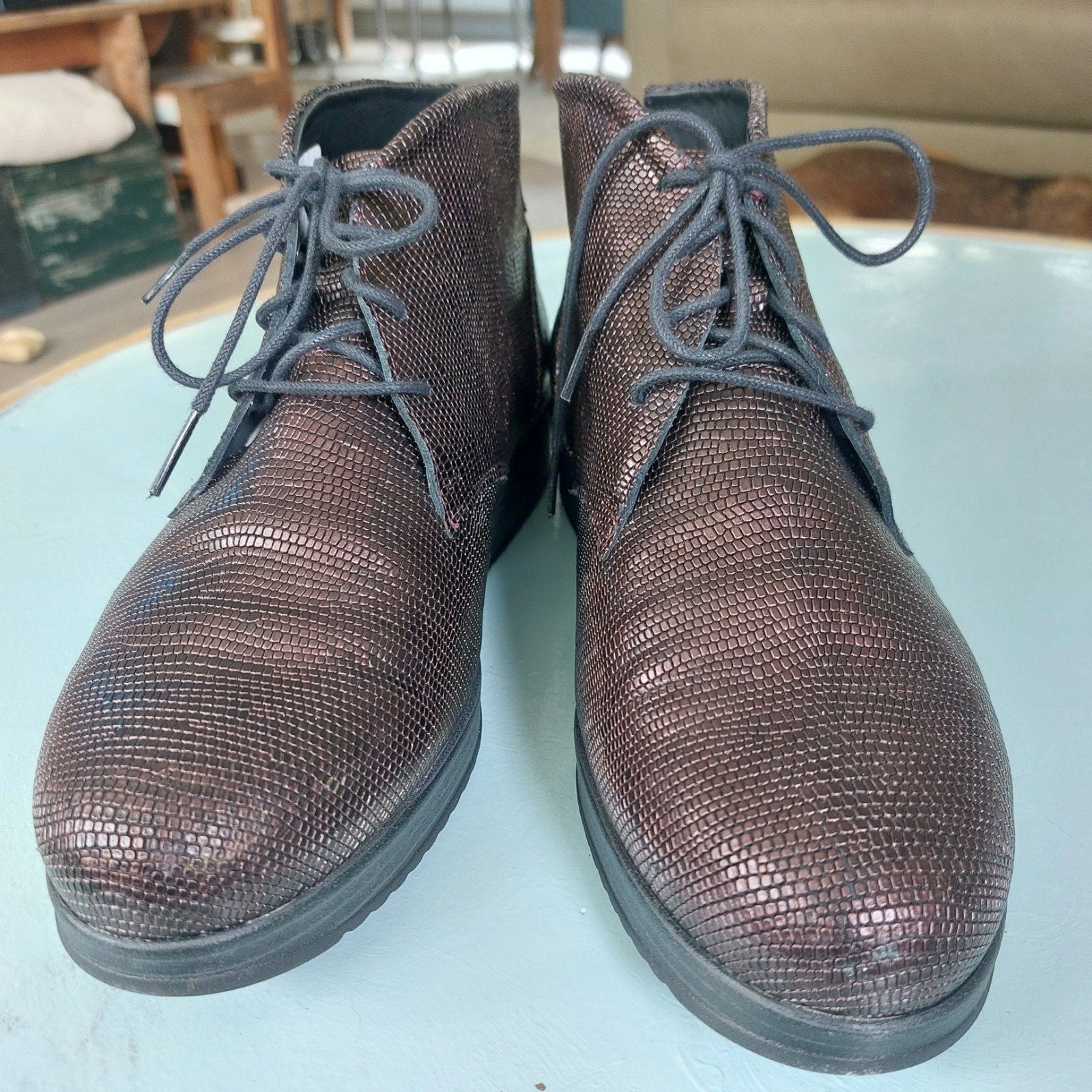 Durea veterschoen maat 7 wijdte k. Middenbruin met glans, Kleding | Dames, Schoenen, Durea, Bruin, Lage of Enkellaarzen, Nieuw