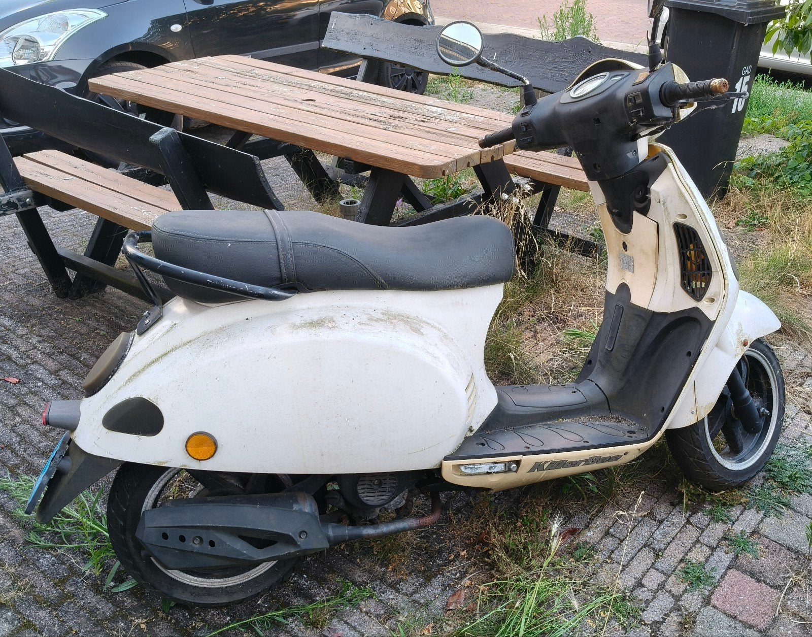 bromscooter killerbie, Ophalen, Gebruikt, Benzine