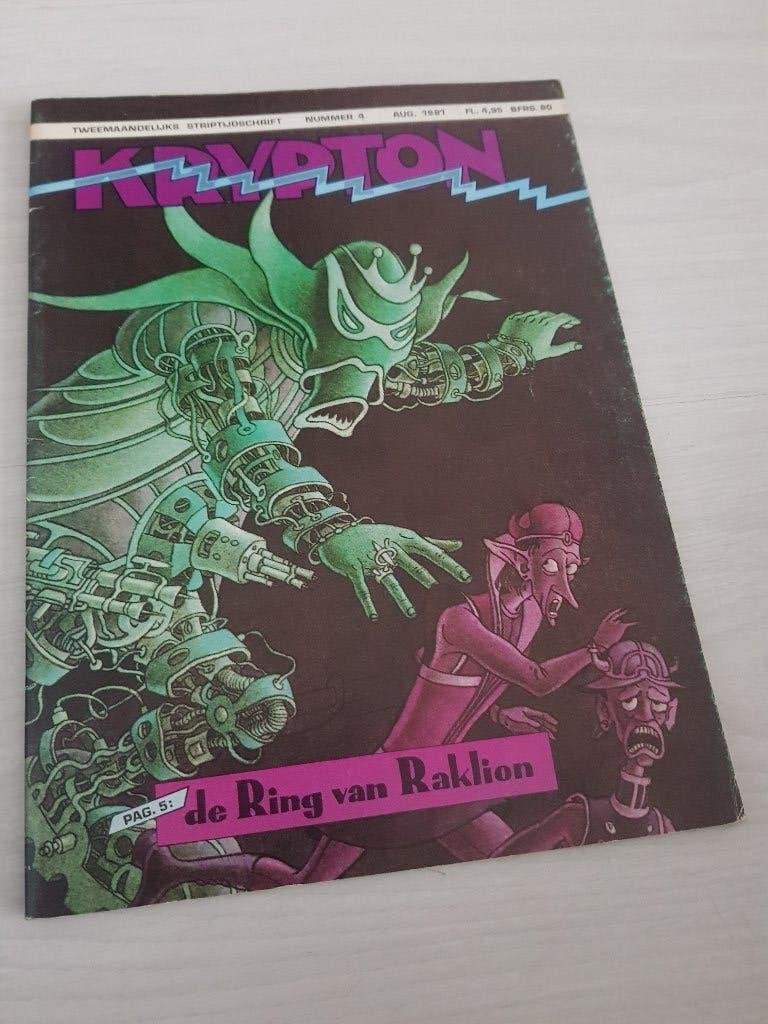 Krypton, Gelezen, Eén stripboek, Diverse auteurs, Ophalen of Verzenden