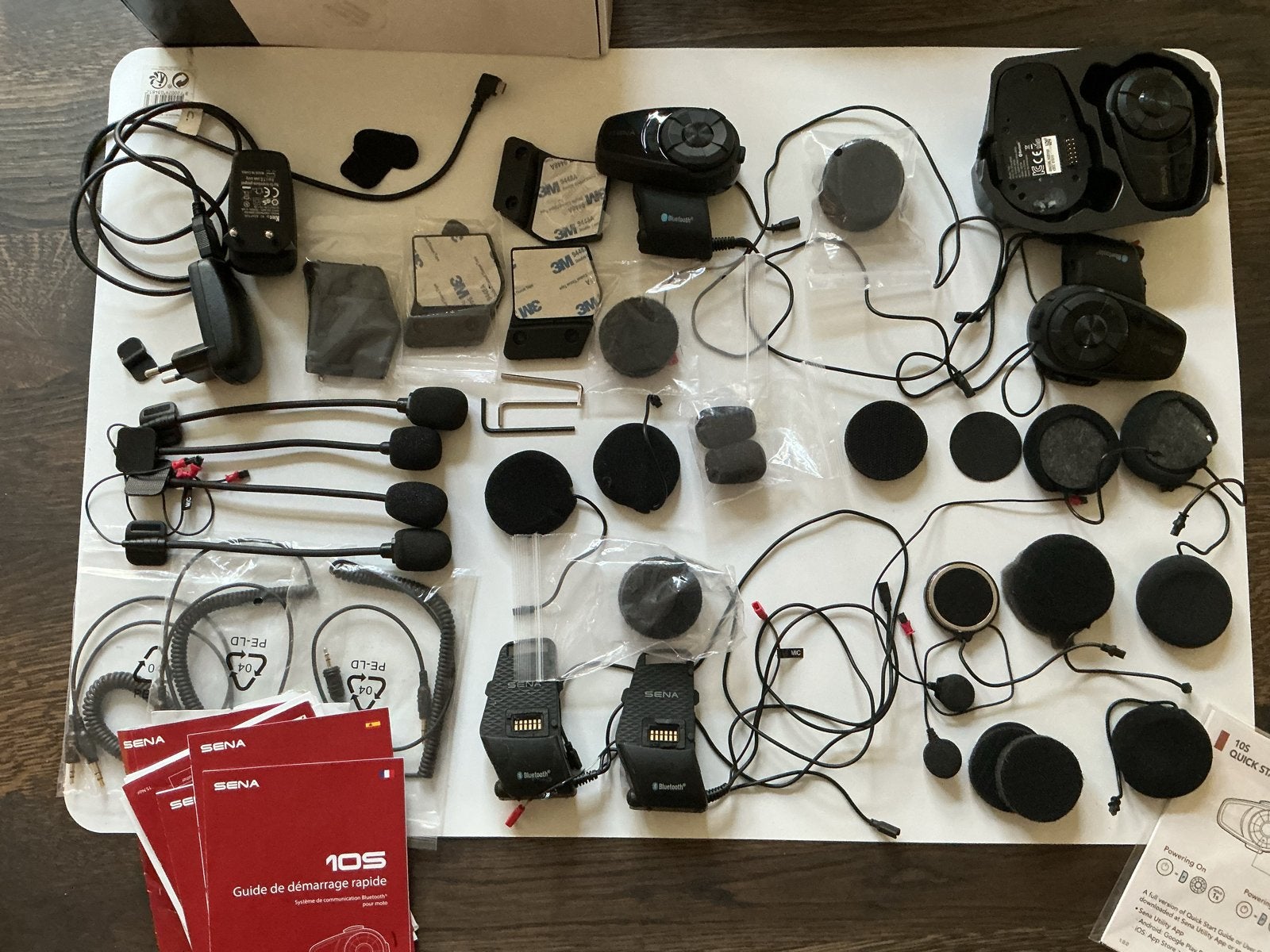 Sena 10S Intercom Set (2x) werkend foto’s jet en intergraal, Ophalen of Verzenden, Tweedehands, XL, Overige merken