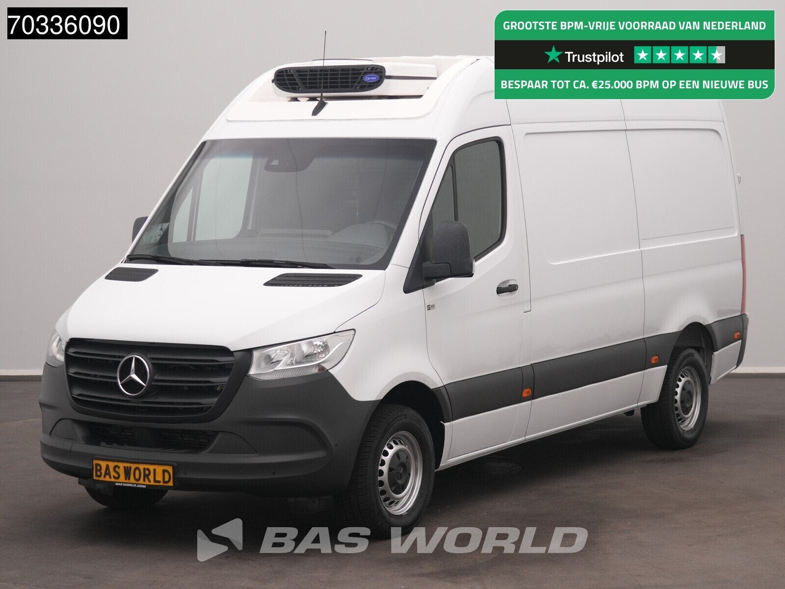 Mercedes Sprinter 316 CDI Automaat Kerstner Koel/Vrieswagen, Auto's, Automaat, Stof, Gebruikt, Euro 6