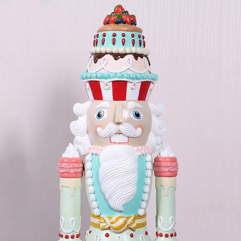 Notenkraker Candy Cake Hoogte 122 cm - Nutcracker, Diversen, Kerst, Ophalen, HorecaBeelden, Nieuw, HorecaBeelden
