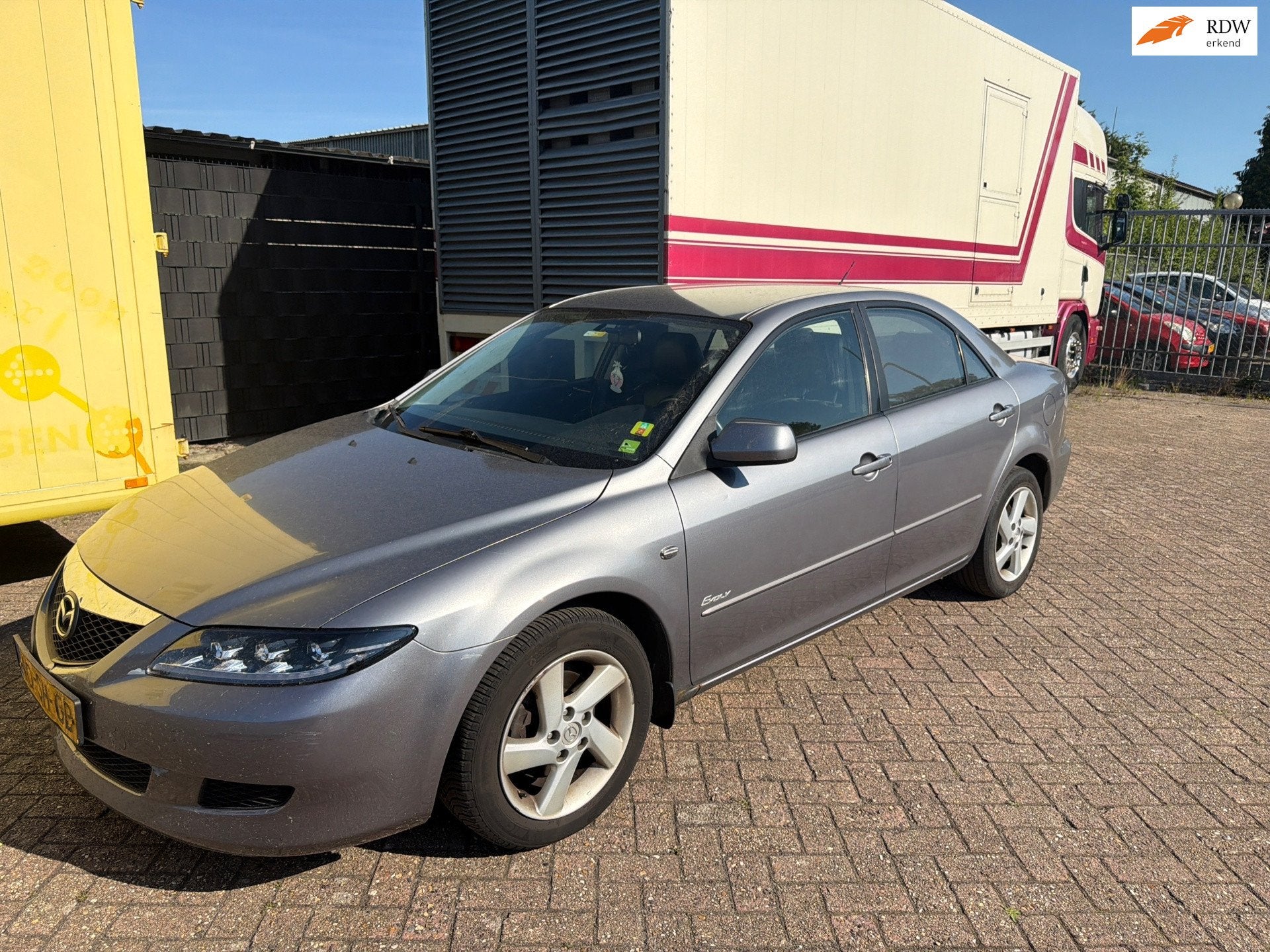 Mazda 6 2.0i Touring II Inruil mogelijk, Auto's, Stof, Gebruikt, 4 cilinders, Automatische klimaatregeling