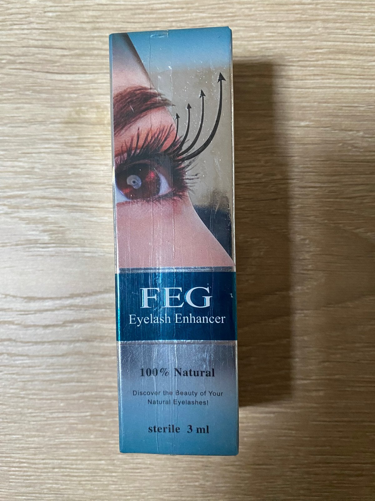 Nieuw FEG Wimperserum - Natuurlijk voor Lange Volle Wimpers, Ophalen of Verzenden, Nieuw, Ogen, Verzorging