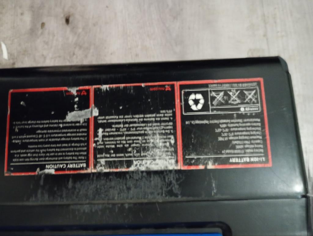 voor elektrische scooter/fiets - 48V Li-ion, Ophalen of Verzenden, Gebruikt