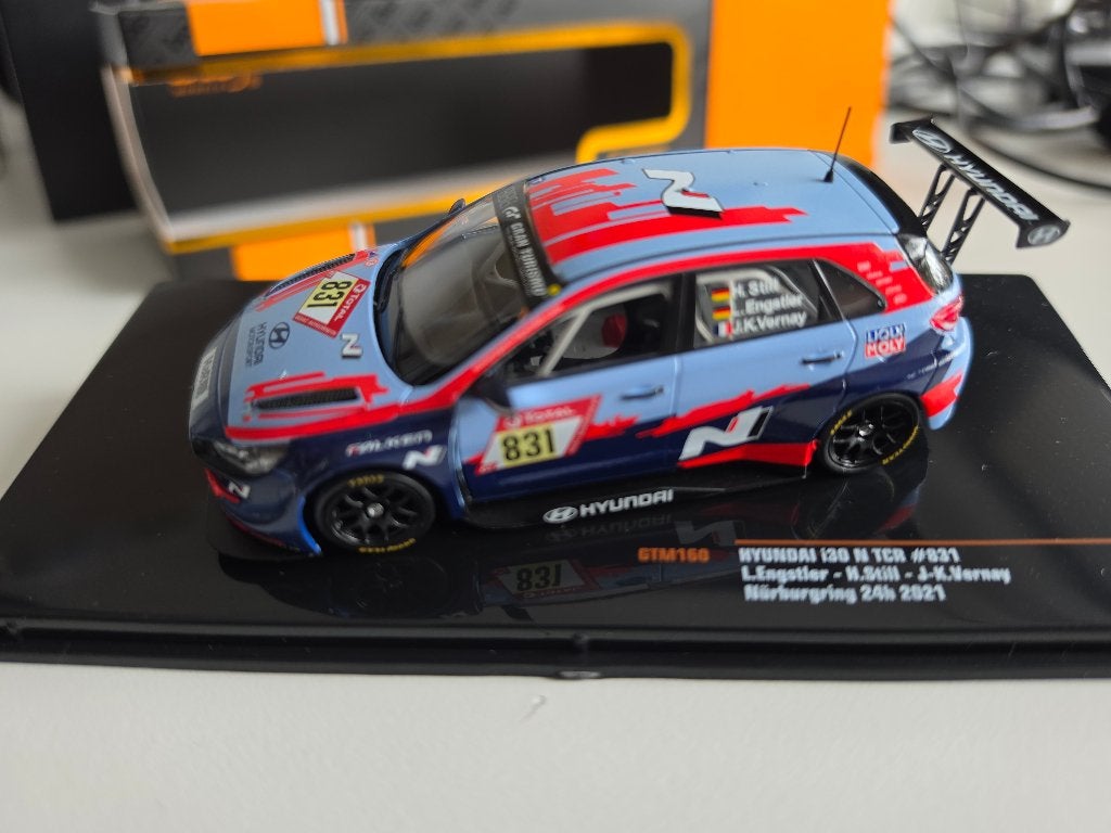 Hyundai i30 N TCR Nurnburg 2021 1/43, Ophalen of Verzenden, Nieuw, Auto, Overige merken