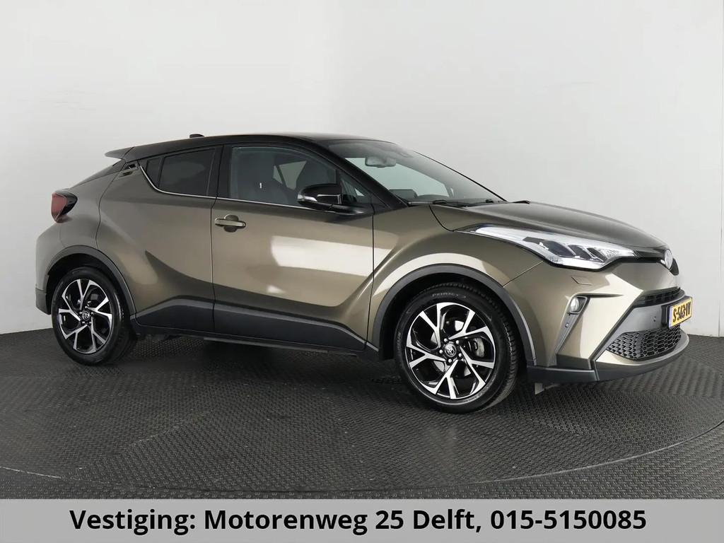 Toyota C-HR 1.8 HYBRID BI-TONE LUXERY LINE GARA € 24.850,0, Euro 6, 4 cilinders, Leder en Stof, 122 pk
