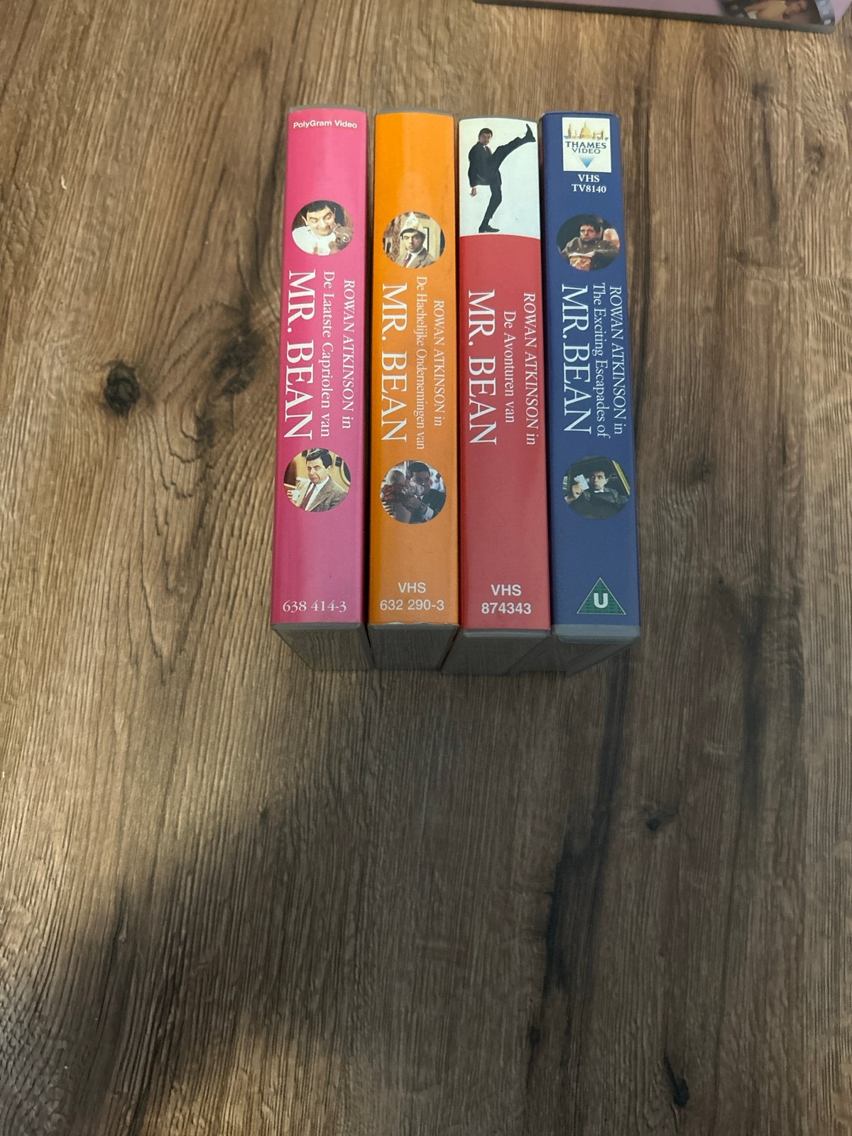 Mr. Bean VHS Collectie - 4 Tapes, Ophalen, Nederlands ondertiteld, Alle leeftijden, Komedie