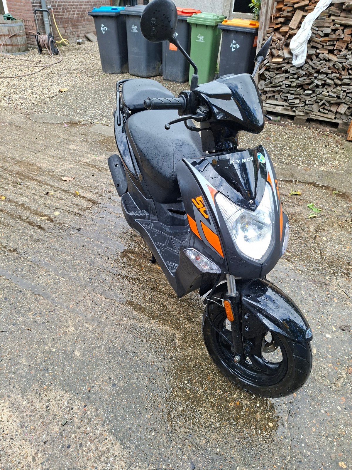 scooter kymco agility 50 | prima scooter, Fietsen en Brommers, Ophalen, Gebruikt, Maximaal 45 km/u, 50 cc
