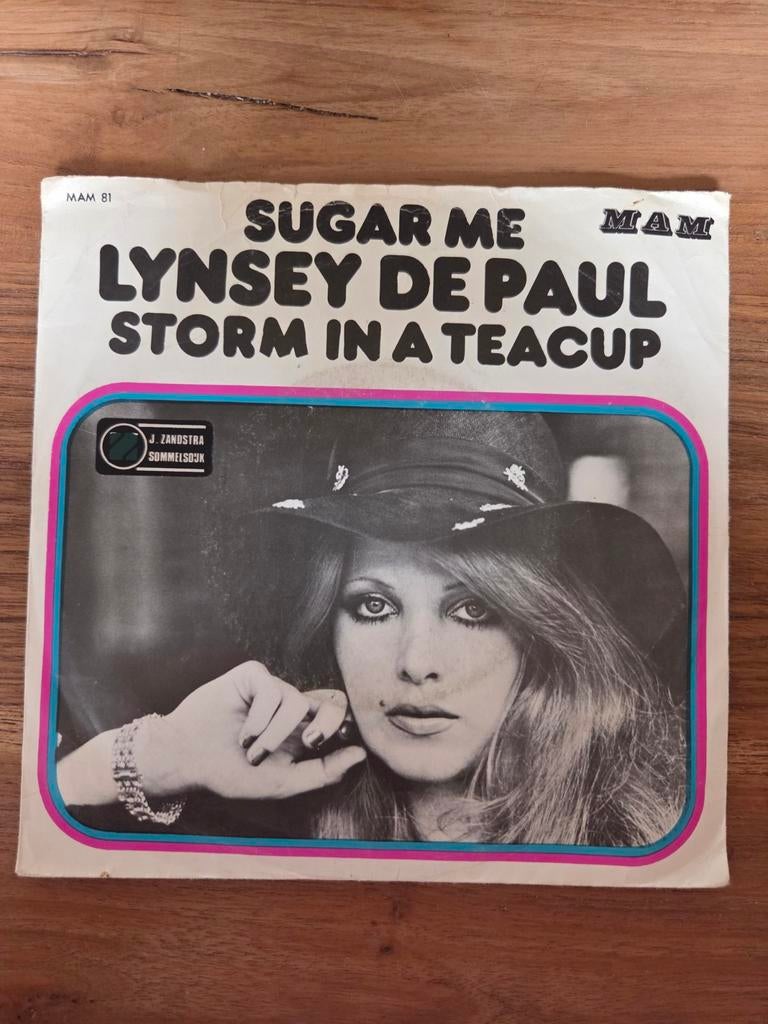 Lynsey de Paul - Sugar me, Cd's en Dvd's, Gebruikt, 7 inch, Single, Ophalen of Verzenden