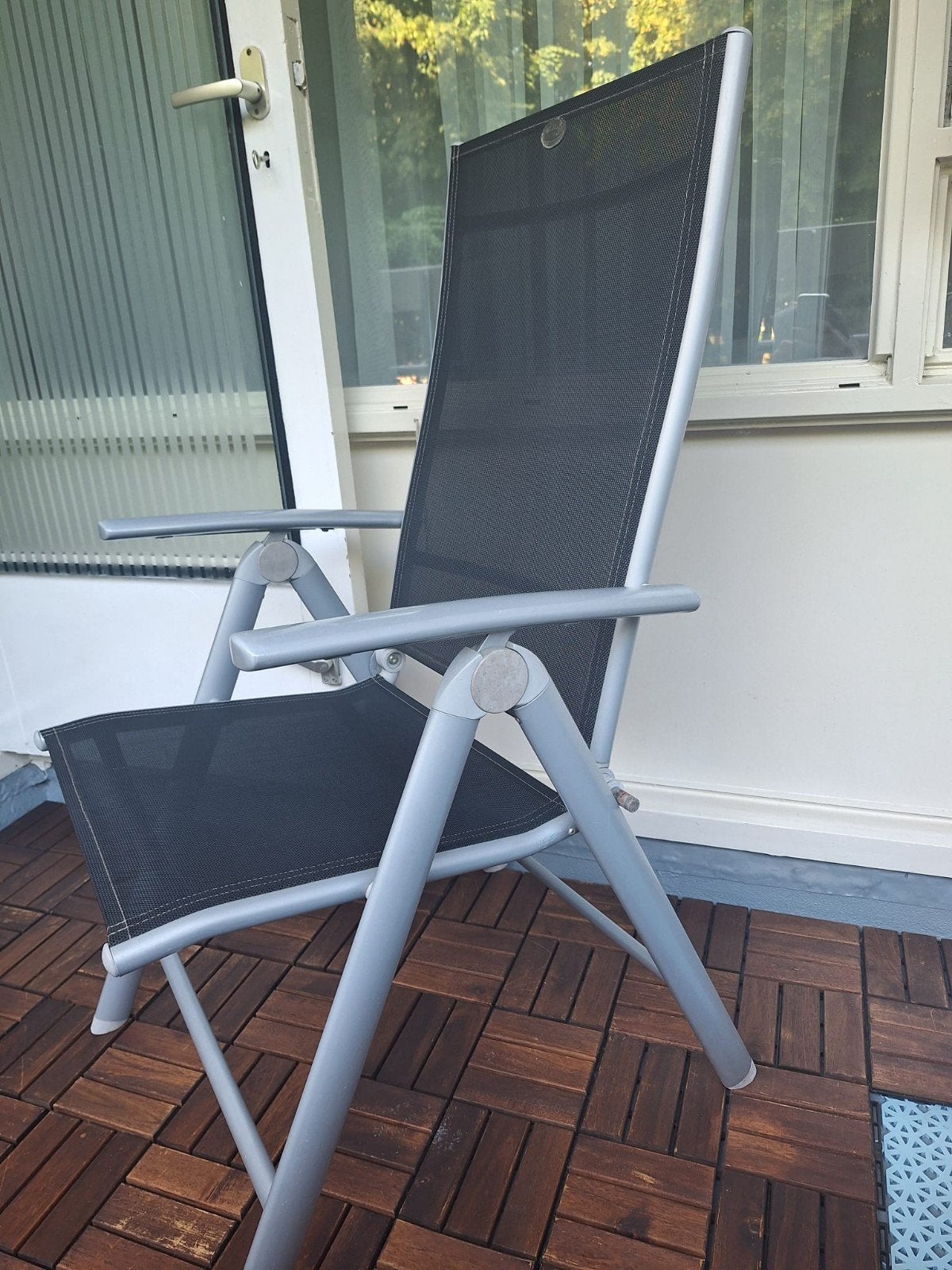 2 comfortabele tuinstoelen  Bella Napoli, Ophalen of Verzenden, Gebruikt, Kunststof