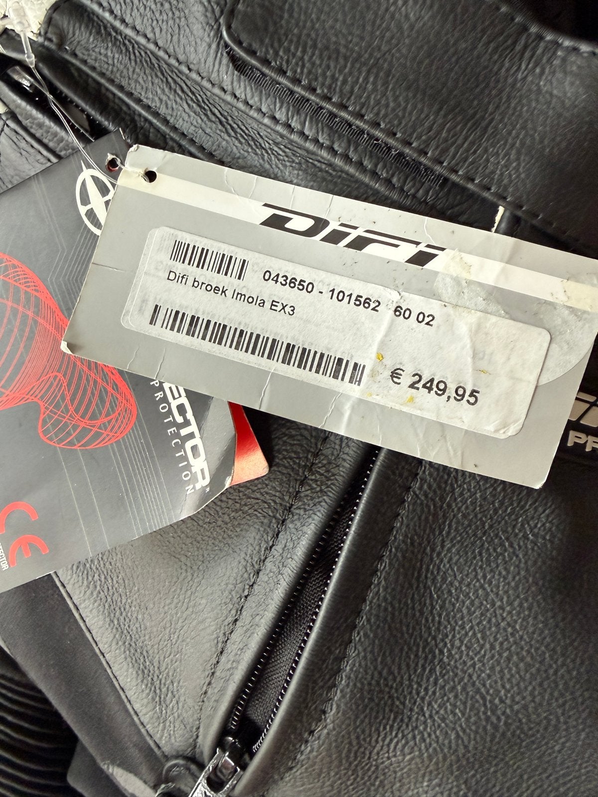 Difi Imola EX3 Leren Motorbroek - Sportief en Veilig, Motoren, Kleding | Motorkleding, Ophalen of Verzenden, Tweedehands, Heren